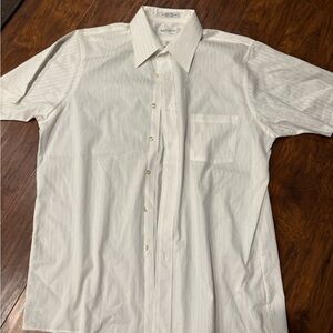 Van Heusen White Men's Dress Shirt